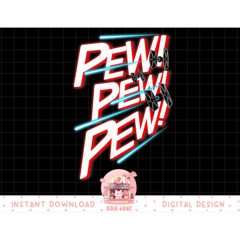 Star Wars TIE Fighter Pew Pew Pew Graphic T-Shirt C1 T-Shirt copy.jpg