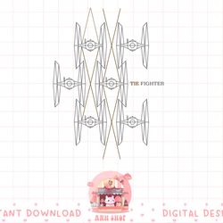 star wars tie fighters pattern png