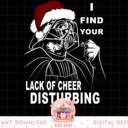 star wars vader santa lack holiday cheer christmas png