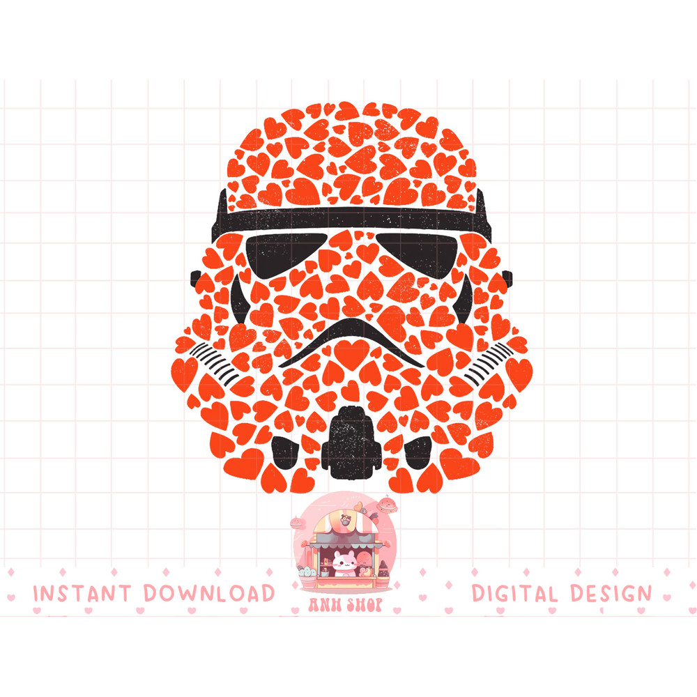 Star Wars Valentine's Day Stormtrooper Hearts T-Shirt copy.jpg
