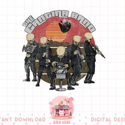 star wars vintage cantina band badge graphic png