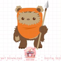 star wars wicket ewok chibi kawaii cute graphic png