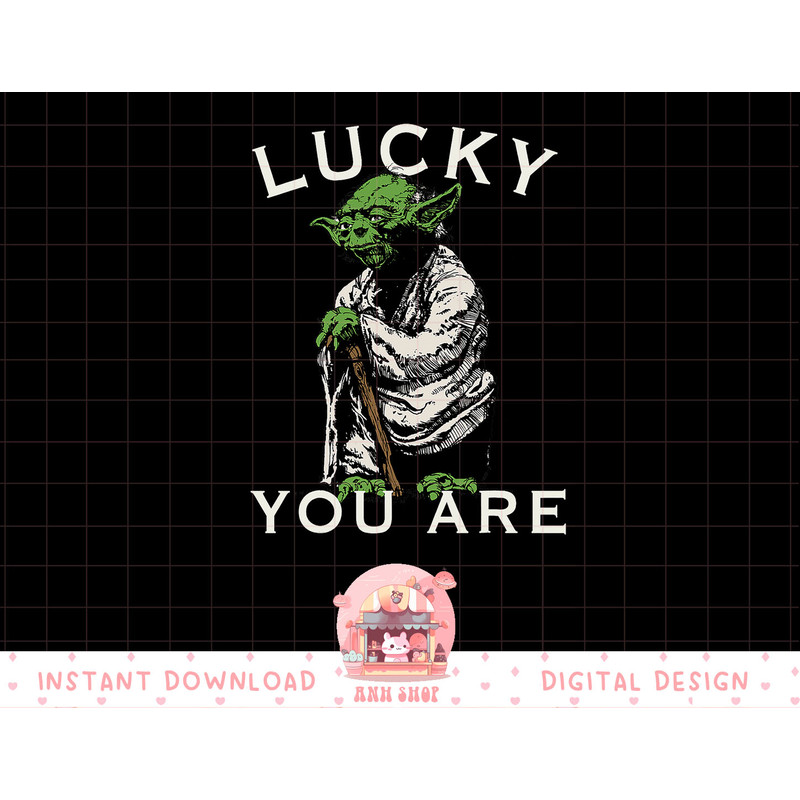 Star Wars Yoda Lucky You Are Saint Patrick's Graphic T-Shirt copy.jpg