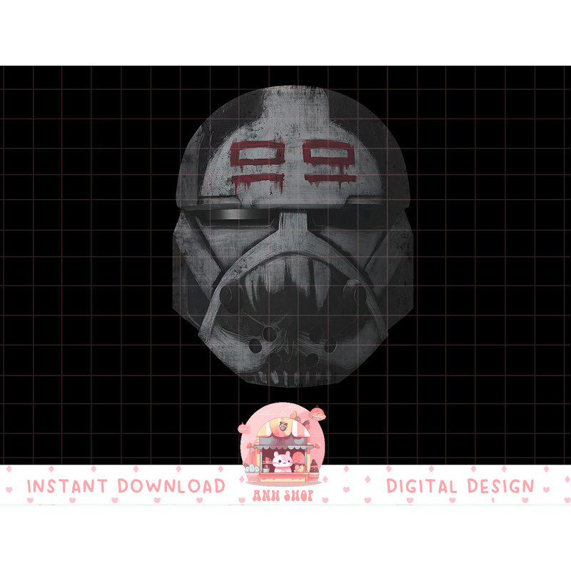 Star Was The Clone Wars The Bad Batch Wrecker Helmet T-Shirt copy.jpg