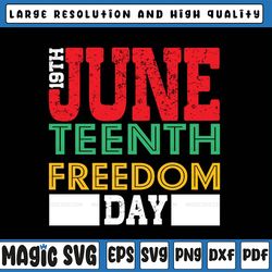 19th juneteenth freedom day 1865 svg, 19th 1865 svg, black american freedom svg, vector cut file, clipart for cricut, di
