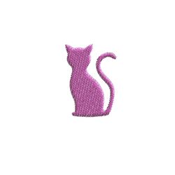 Mini cat embroidery design,small cat machine embroidery designs,Fun embroidery design,INSTANT DOWNLOAD-086