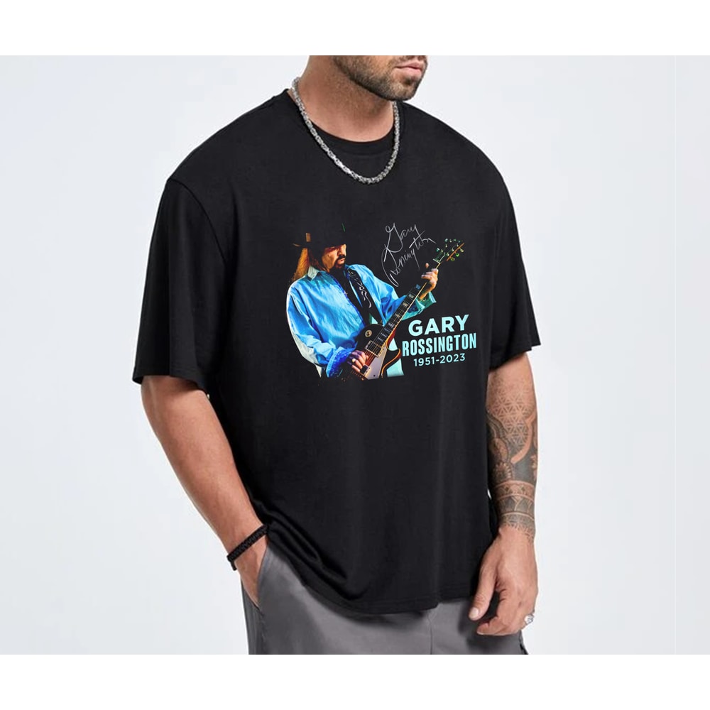 Gary Rossington T Shirt, RIP Gary Rossington 1951 2023 Shirt, Lynyrd Skynyrd Member Shirt, Lynyrd Skynyrd Shirt