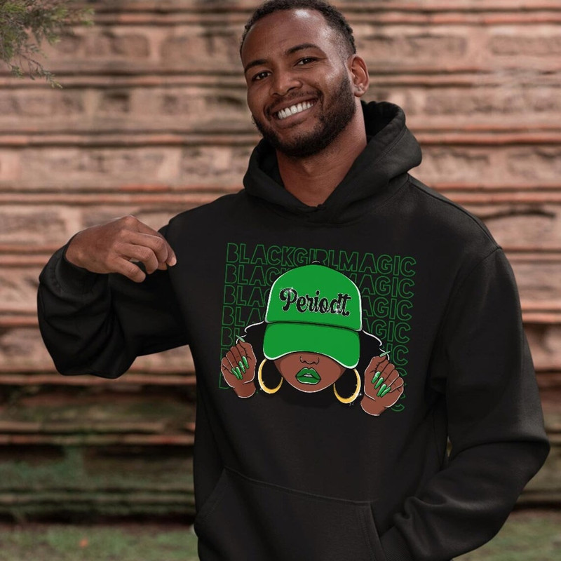 Black Girl Magic Unisex Sneaker Shirt, Lucky Green 1s Tee, Jordan 1 Lucky Green T-Shirt, Hoodie, Sweatshirt, Tanktop