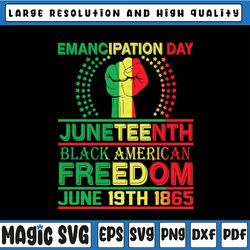 emancipation day juneteenth black american freedom june 19th 1865 png instant download, juneteenth png