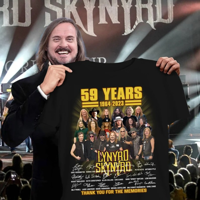 Lynyrd Skynyrd Shirt, 59 years 1964 2023 Lynyrd Skynyrd Shirt, ZZ Top Tour 2023 Shirt, ZZ Top World Tour 2023 Shirt