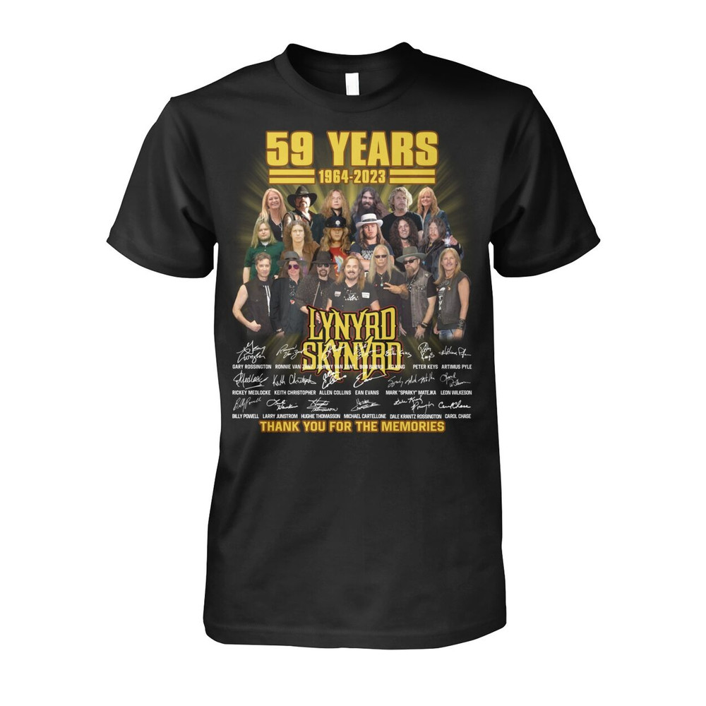 Lynyrd Skynyrd Shirt, 59 years 1964 2023 Lynyrd Skynyrd Shirt, ZZ Top Tour 2023 Shirt, ZZ Top World Tour 2023 Shirt