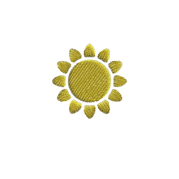 Mini sun embroidery design,small sun machine embroidery desi | Inspire ...