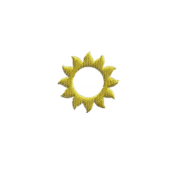 Mini sun embroidery design,small sun machine embroidery desi | Inspire ...
