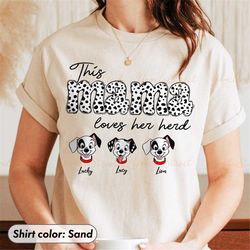 custom disney this mama loves her heard shirt disney characters mom shirt, disney mothers day shirt, disney mom, best di
