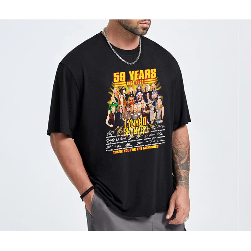 Lynyrd Skynyrd Shirt, 59 years 1964 2023 Lynyrd Skynyrd Shirt, ZZ Top Tour 2023 Shirt, ZZ Top World Tour 2023 Shirt