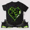 Heart Unisex Sneaker Shirt, Electric Green 6 Tee, Jordan 6 Electric Green T-Shirt, Hoodie, Sweatshirt, Tanktop,