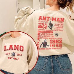 antman scott lang two sides shirt ant-man and the wasp quantumania marvels shirt avengers movie 2023 shirt