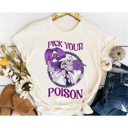 Retro Yzma Pick Your Poison Shirt / The Emperor's New Groove Disney Villains T-shirt / Walt Disney World / Disneyland Tr