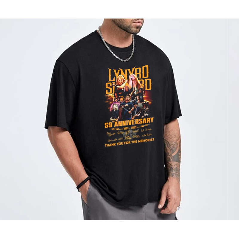 Lynyrd Skynyrd Shirt, 59 years 1964 2023 Lynyrd Skynyrd Shirt, ZZ Tour 2023 Shirt, ZZ Top World Tour 2023 Shirt