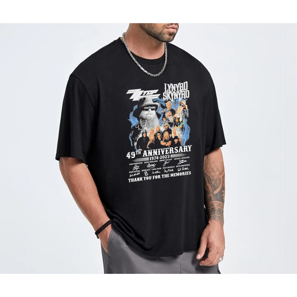 Lynyrd Skynyrd Shirt, 59 years 1964 2023 Lynyrd Skynyrd Shirt, ZZ Top Tour 2023 Shirt, ZZ Top World Tour 2023 Shirt