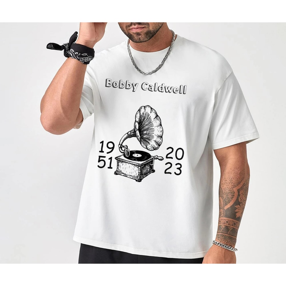Bobby Caldwell Shirt, RIP Bobby Caldwell Shirt, Bobby Caldwell 1951 2023 Memories Shirt, Music TShirt
