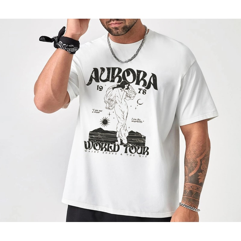 Daisy Jones And The Six Aurora Tour 2023 Shirt, Aurora Shirt, Daisy Jones And The Six Tour Shirt, Music Tour 2023 Shirts