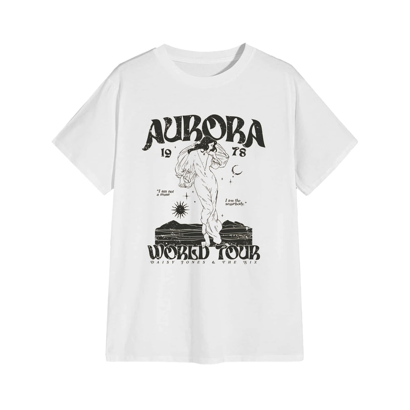 Daisy Jones And The Six Aurora Tour 2023 Shirt, Aurora Shirt, Daisy Jones And The Six Tour Shirt, Music Tour 2023 Shirts