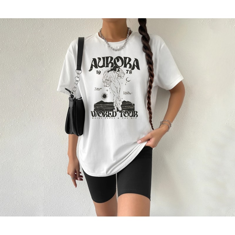Daisy Jones And The Six Aurora Tour 2023 Shirt, Aurora Shirt, Daisy Jones And The Six Tour Shirt, Music Tour 2023 Shirts