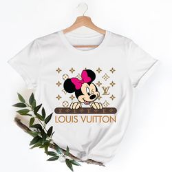 Mickey Mouse Louis Vuitton T-Shirt, Louis Vuitton Tee, Women