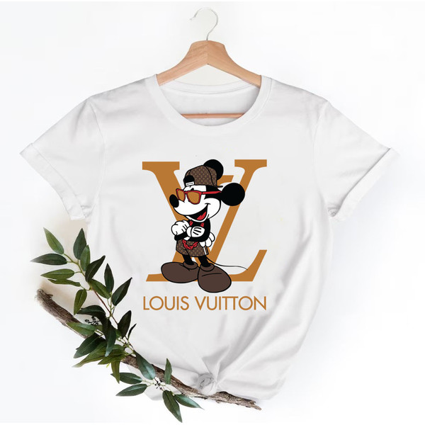 Louis Vuitton Mickey Mouse Tshirt