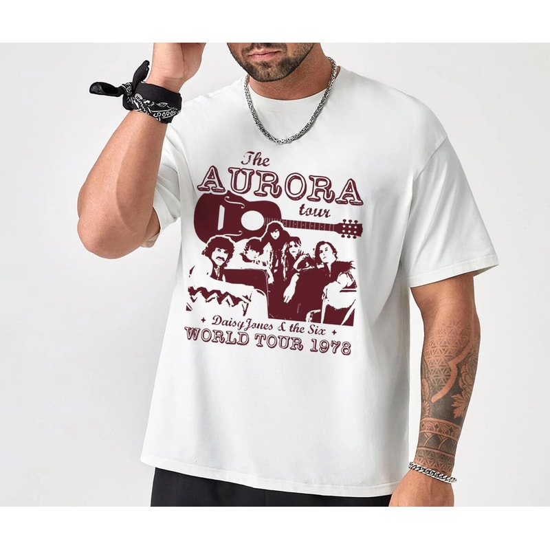Daisy Jones And The Six Aurora Tour 2023 Shirt, Aurora Shirt, Daisy Jones And The Six Tour Shirt, Music Tour 2023 Shirts