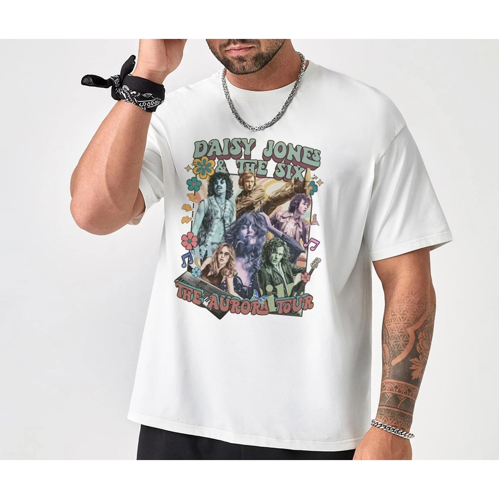 Daisy Jones And The Six Aurora Tour 2023 Shirt, Aurora Shirt, Daisy Jones And The Six Tour Shirt, Music Tour 2023 Shirts