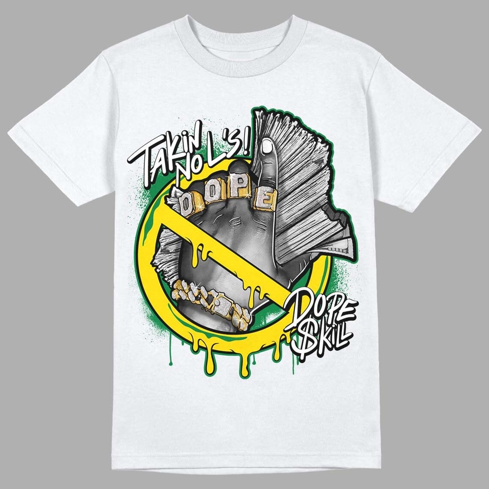 Takin No L's Unisex Sneaker Shirt, Retro Dunk Low Reverse Brazil Tee, Dunk Low Reverse Brazil Dope Skill T-Shirt, Hoodie