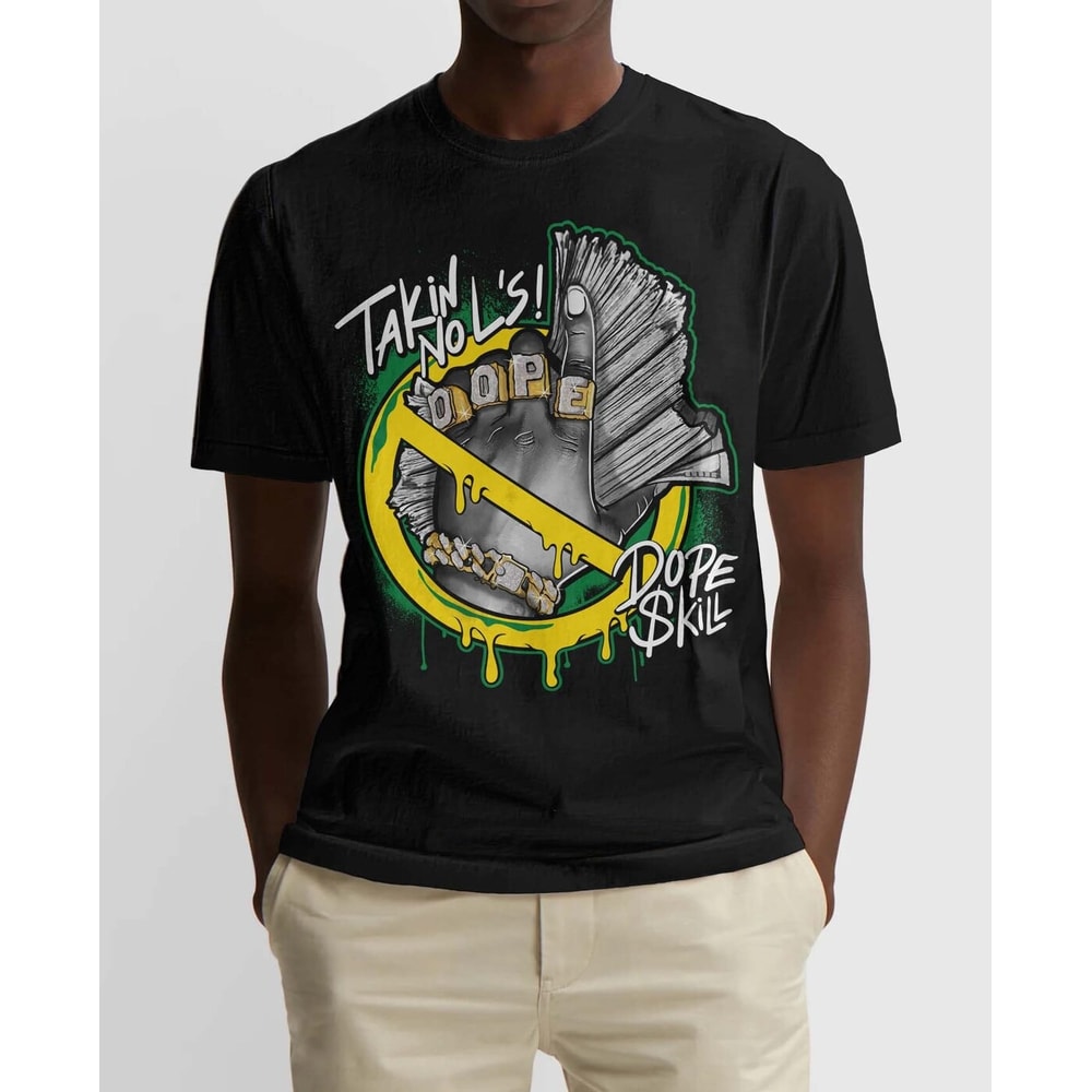 Takin No L's Unisex Sneaker Shirt, Retro Dunk Low Reverse Brazil Tee, Dunk Low Reverse Brazil Dope Skill T-Shirt, Hoodie