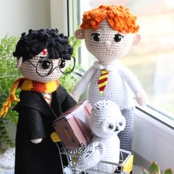 Doll Wizard Harry crochet, scheme PDF ENGLISH
