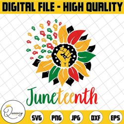 juneteenth png, juneteenth accentors sunflower african american black pride png, juneteenth celebrating 1865 png, black