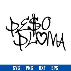 peso pluma svg, peso svg, peso pluma silhouette svg, png dxf eps digital file