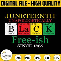 free-ish since 1865 svg, unapologetically black svg, juneteenth shirt svg,black history month,black history shirt,svg fi