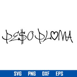 peso pluma svg, peso pluma silhouette svg, png dxf eps digital file