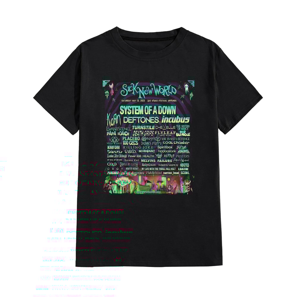 System Of A Down Shirt, System Of A Down Band Shirt, SOAD Shirt, SOAD Tour 2023 Shirt