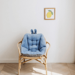 Orthopedic Kawaii Bunny Chair Cushion