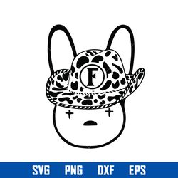 bad bunny grupo frontera leopart svg, bad bunny svg, grupo frontera svg, png dxf eps file