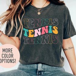 tennis shirt for tennis player, cute tennis t-shirt for wife, funny tennis gift for tennis lover, tennis coach gift