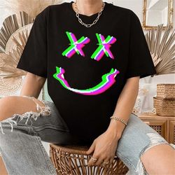 smiley face rgb shirt, louis tomlinson merch ,one direction shirt, one direction gift, shirt for fan louis tomlinson