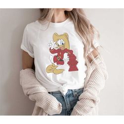 disney's donald duck hoodie, firefighter outfit graphic tee, walt disney, , disneyland shirt, disney's donald duck sweat