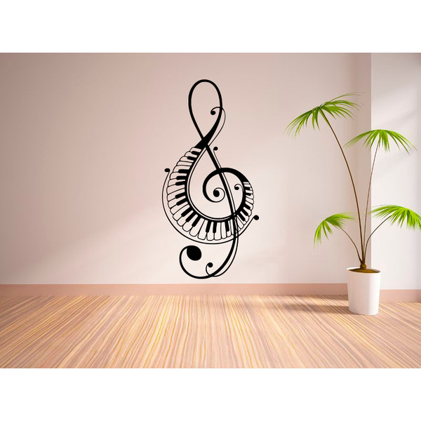 violin-key-music-note-and-keys-music-sticker