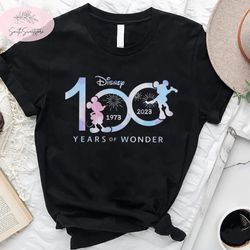 100th disney anniversary shirt, 100 years of magic, magic kingdom shirt, mickey and minnie shirt, disney vacation shirt,