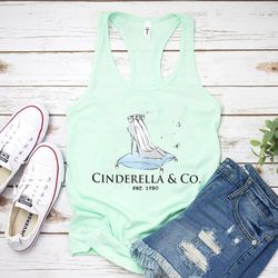cinderella co est 1950 tank, cinderella princess tank, cinderella tank, disney princess tank, disneyworld tank, disneyla