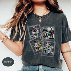 comfort colors walt disney world shirt, vintage disney shirt, retro mickey and friend shirt, vintage disneyland shirt, d