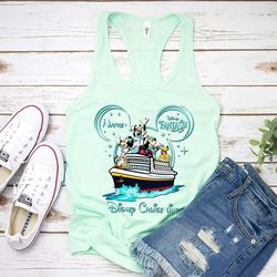 disney cruise line tank, 25th anniversary tank, silver anniversary at sea, mickey and friend cruise line, disneyland tan